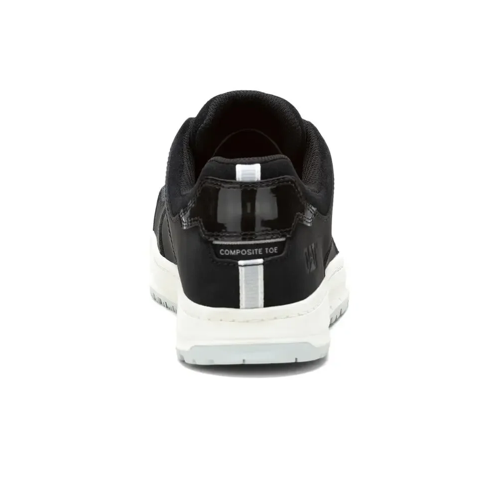 CATERPILLAR STREAMLINE COURT CT BLACK NUBUCK/SILVER 9 B (M)